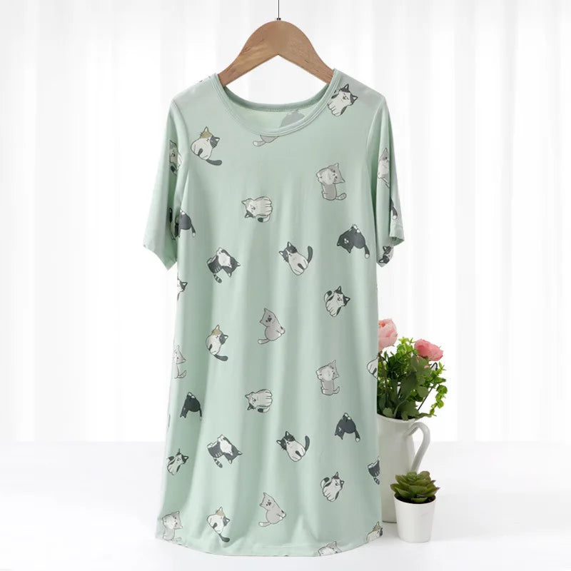 Cotton Toddler Girls Princess Night Dress Long Sleeve Children's Nightgowns Teens Nightdress New Spring Kids Pyjamas Sleepwear
