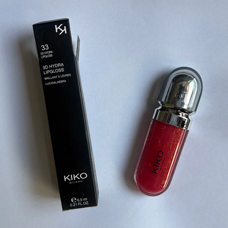 Brand 3D Mirror Lip Glaze Waterproof Non Fading and Non Stick Cup Gentle Bean Paste Color Fine Shiny Point Charm Rose Red