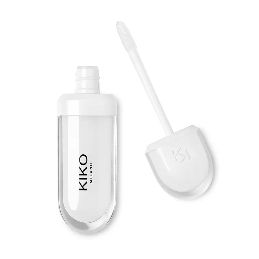 KIKO 3D Liquid Lip Glaze Transparent Lip Gloss Mirror Lipstick Nourishing Glossy Full Lips Not Fading Milk Tea Bean Paste Makeup