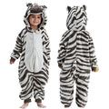 MICHLEY carnival Flannel Pajamas Child Sleepwear Jumpsuit Onesies Animal Cartoon Clothes Winter Halloween For Boys Girls Family