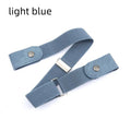 2/1PC Buckle-Free Belt Adjustable Stretch Elastic Waist Band Invisible Belts Women Men Jean Pants Dress No Buckle Easy To Wear