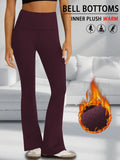 Women's Super Soft Flare Pants High Waisted Tummy Control Workout Yoga Leggings Bell Bottoms