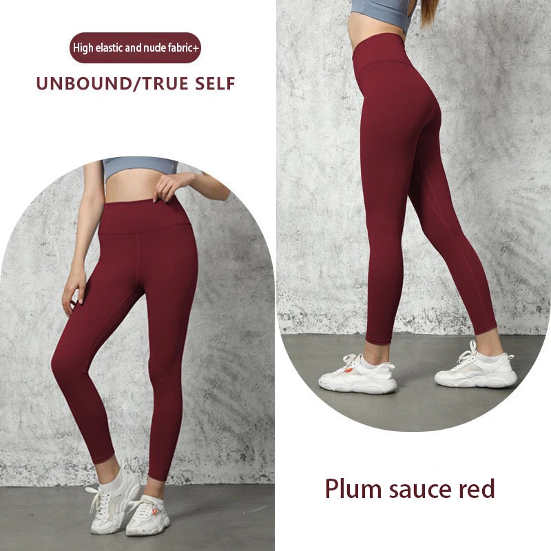 New Yoga Leggings Women Fitness Leggings Running Cycling Pants Breathable Sports Leggings High Waist Summer Workout Gym Clothing