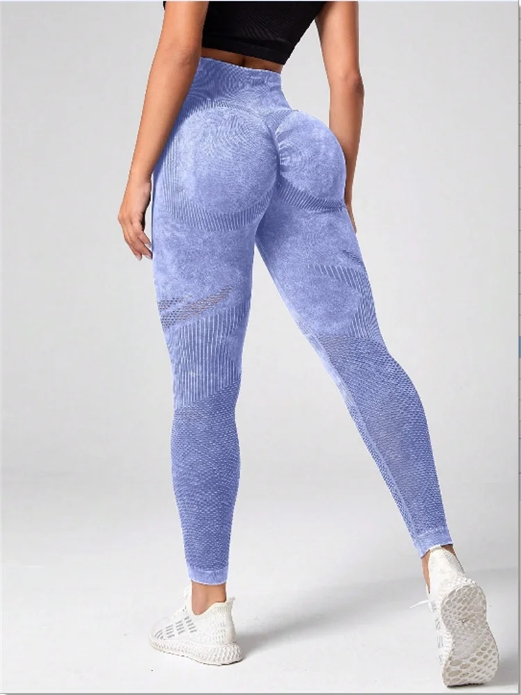 Women Leggings for Fitness Yoga Pants Seamless Sport Tights Scrunch Butt Gym Pantalones Workou High Waist Elastic
