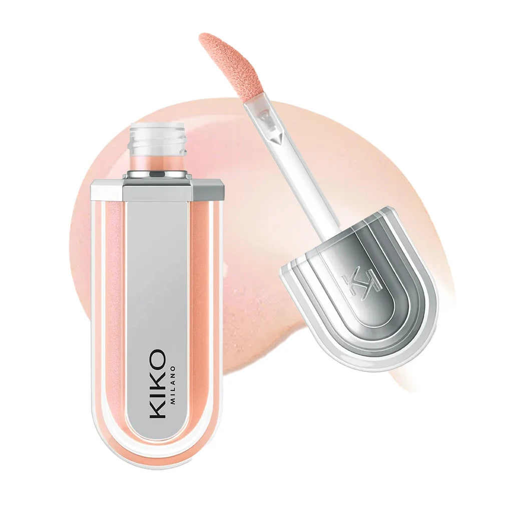 3D Effect Mirror Colour Pearlescent Shimmer Moisturizing Liquid Lip Glaze Lasting Non-Sticky Waterproof Plump Glossy Lipstick