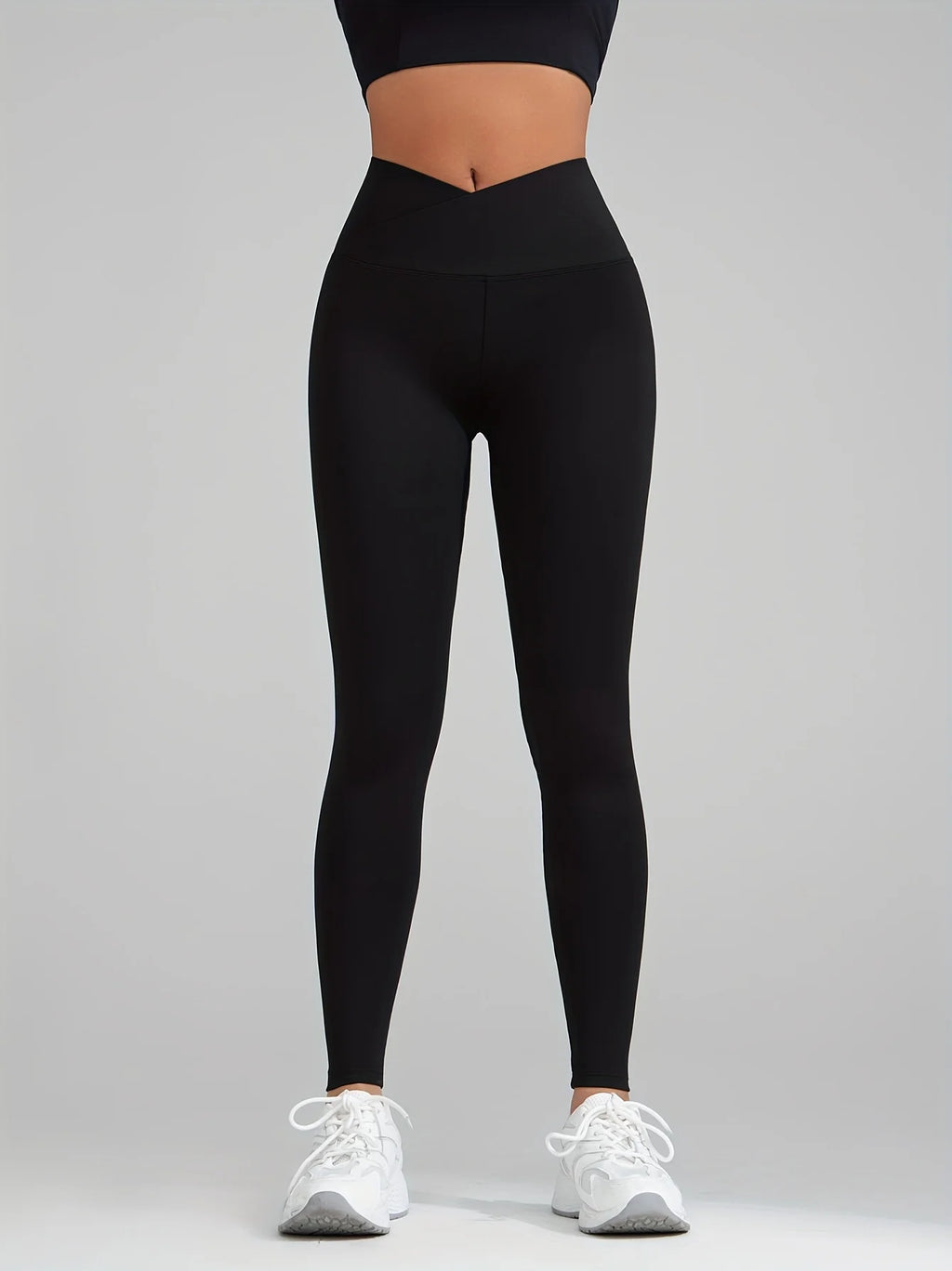Women's high-waisted tight yoga pants - breathable and elastic, shaping the abdomen and buttocks, suitable for fitness, sports