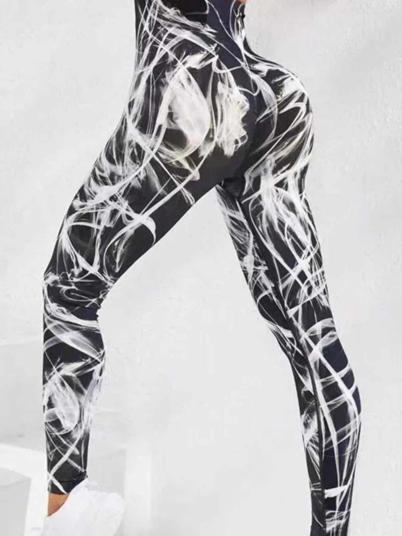 New Tye Die Seamless Yoga Pants Women High Waist Lifting Hip Honey Peach Hip Fitness Gym Leggings Running Sports Pants