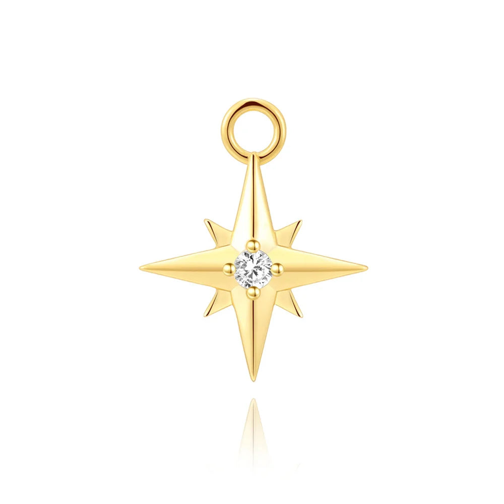 ROXI 925 Sterling Silver Heart/Geometric/ Butterfly Tassel For Women Allergy-proof 18K Gold Plata Piercing bijoux femmes