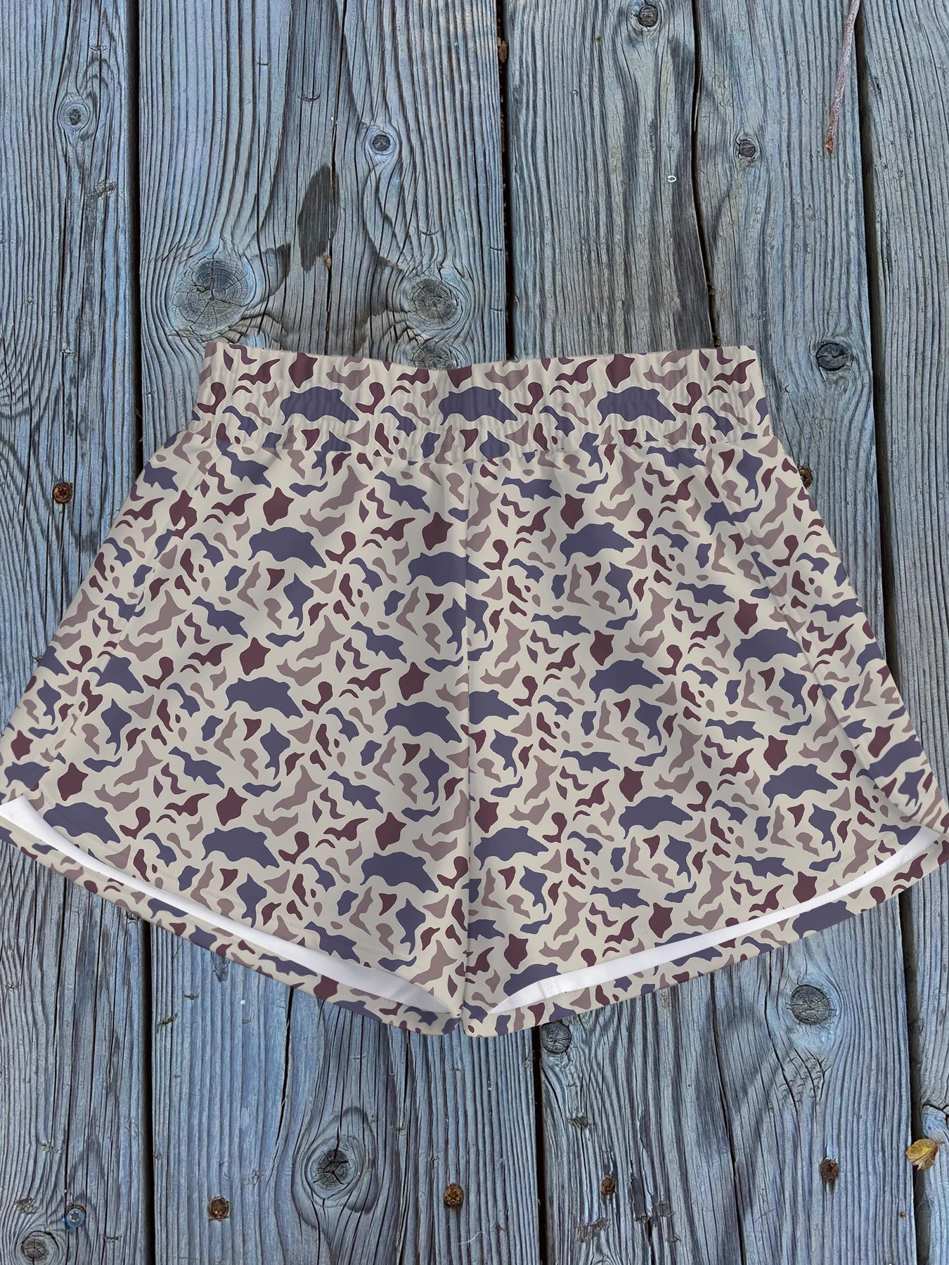 Women's Cute Floral Print Shorts Summer Elastic Waist Loose Casual Beach Shorts  Aesthetic Colorful Flower Print Lounge Short
