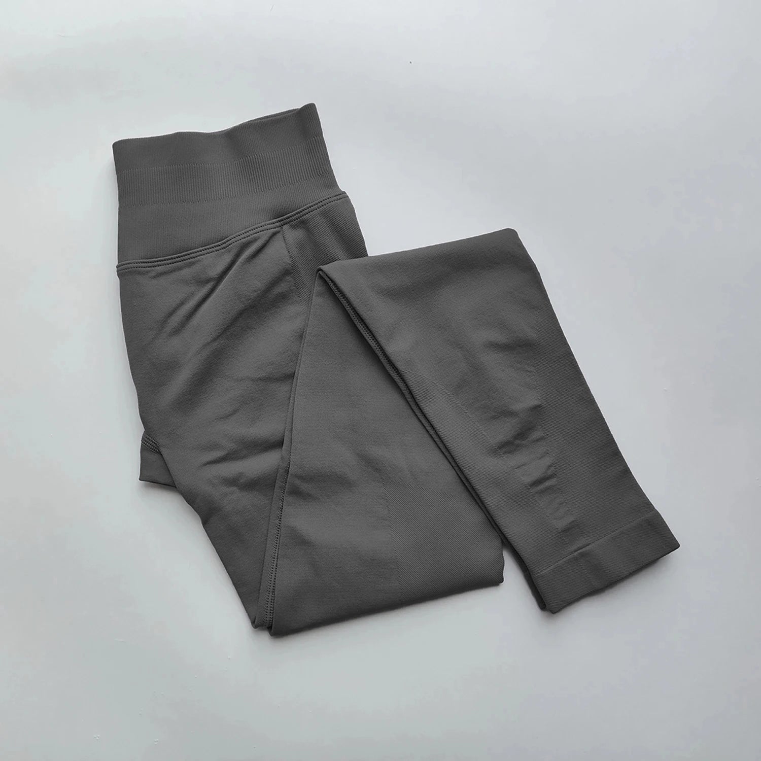 Women Sports Leggings Seamless Yoga Long Pants Low Band Fitness Leggings Compress The Hips Tights Gym Workout Pants
