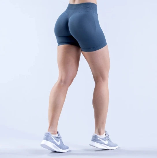 LOGO  Sporty Yoga Denim-Style Five-Pocket Pants with Elasticity and Slimming Effect – Perfect for Sporty Yoga, Pilates