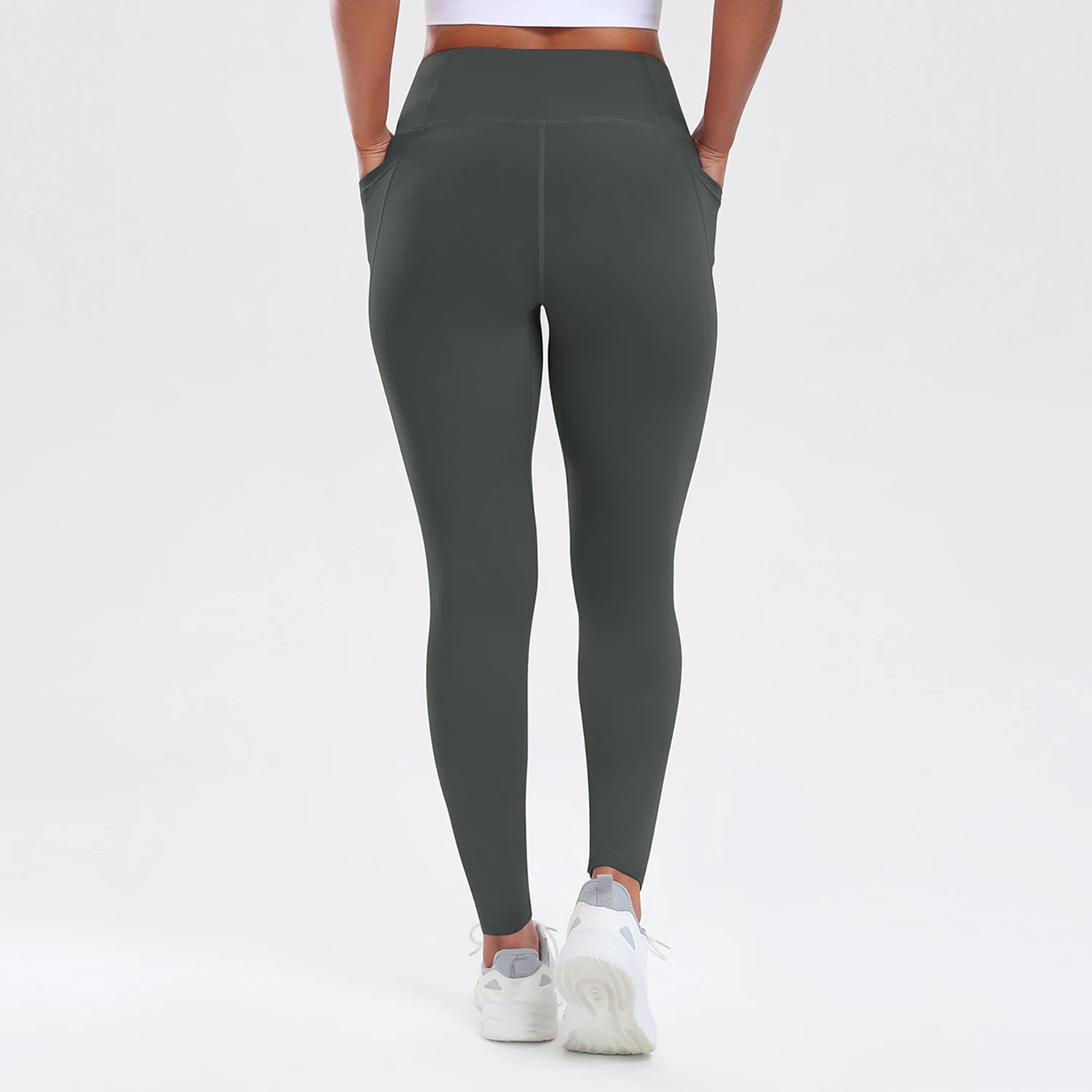 Women Leggings with Pocket Gym Workout Running Tights Stretchy Yoga Fitness Skinny Pants  Butt Liftting Sports Leggings