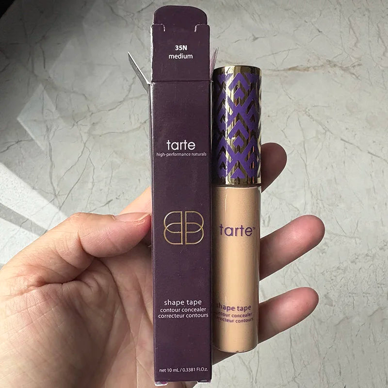 Tarte Waterproof Concealer Base Cream Covering Black Circle Blemishes Remove Dark Circle Oil-control Liquid Foundation Makeup