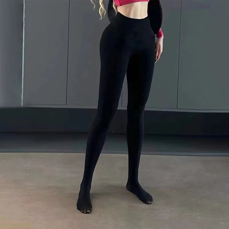 Women's Yoga Leggings High Waist Fitness Pants Peach Hip Tight Pants Training Stretch Running Yoga Pants Gym Leggings