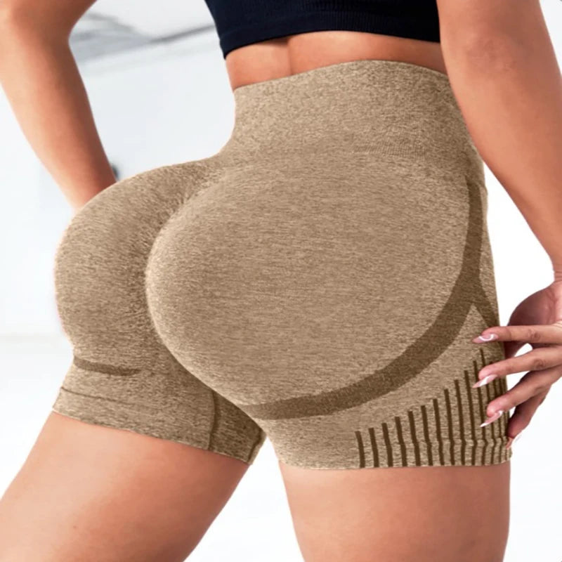Yoga Leggings Europe and The United States Seamless High Elastic High Waist Quick Dry Leisure Sports Yoga Wear Shorts for Women