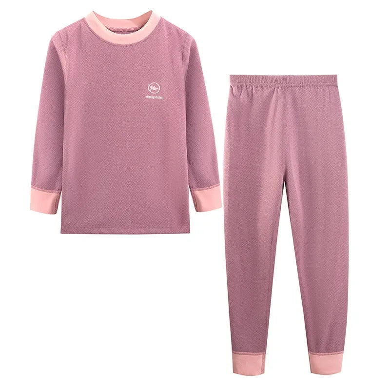 Winter Warm Pyjamas Sets for Boys Kids Stripe Pajamas Suits Teenager Sleepwear Autumn Clothes for Children from 2 to 15Years Old