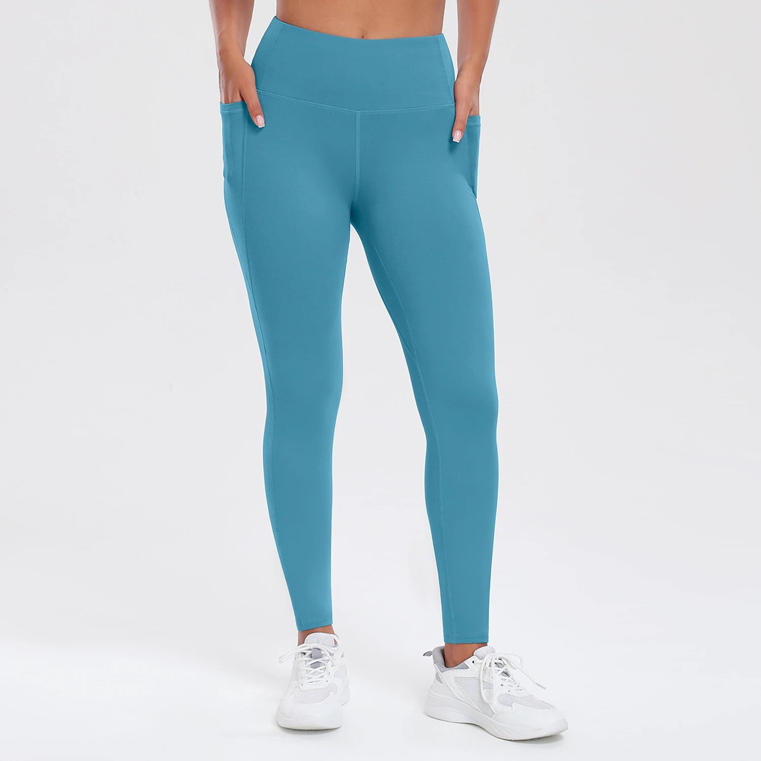 Women Leggings with Pocket Gym Workout Running Tights Stretchy Yoga Fitness Skinny Pants  Butt Liftting Sports Leggings