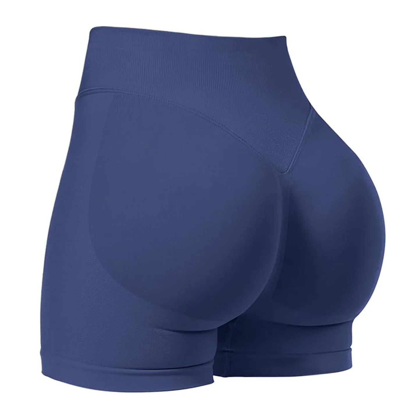 Women's High-Waisted Seamless Fitness Shorts: Tummy Control Compression, Butt-Lifting, High-Elastic Breathable, for YOGA