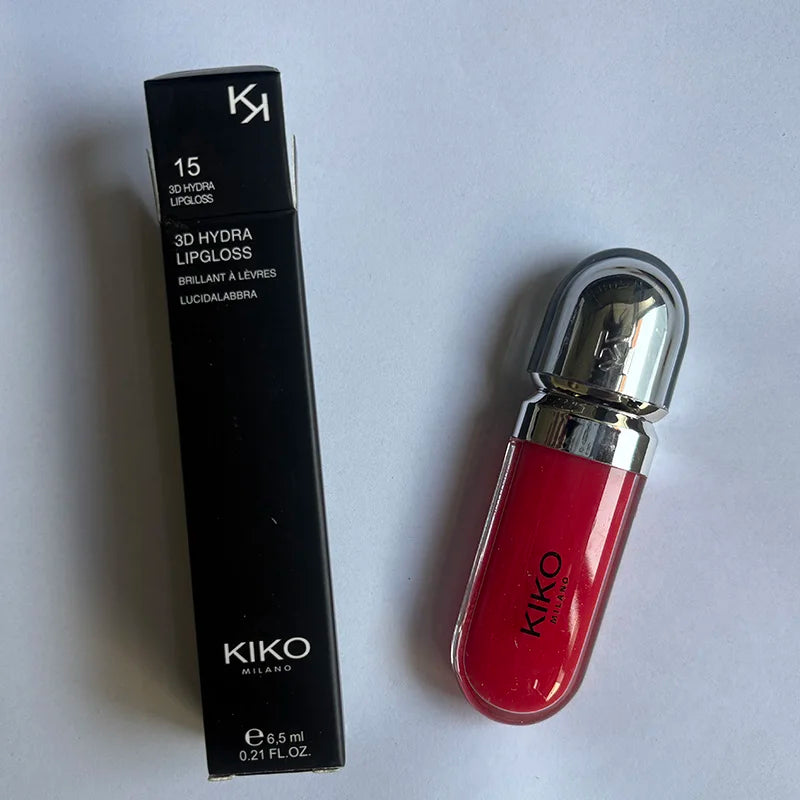 Brand 3D Mirror Lip Glaze Waterproof Non Fading and Non Stick Cup Gentle Bean Paste Color Fine Shiny Point Charm Rose Red