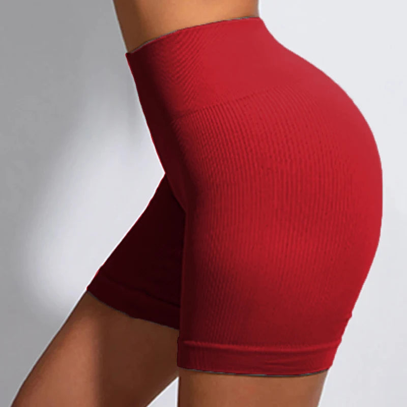Ribbed Yoga Leggings Sports Tights Woman Seamless Yoga Pants Tummy Control Gym Fitness Legging Push Up Workout Legins Female