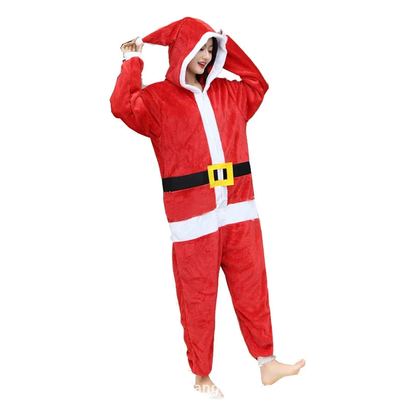 Kids Winter Plush Pajamas Children Dragon Stitch Cow Sleepwear Keep Warm Kigurumi For Boys Girls Flannel Fleece Sleeping Clothes