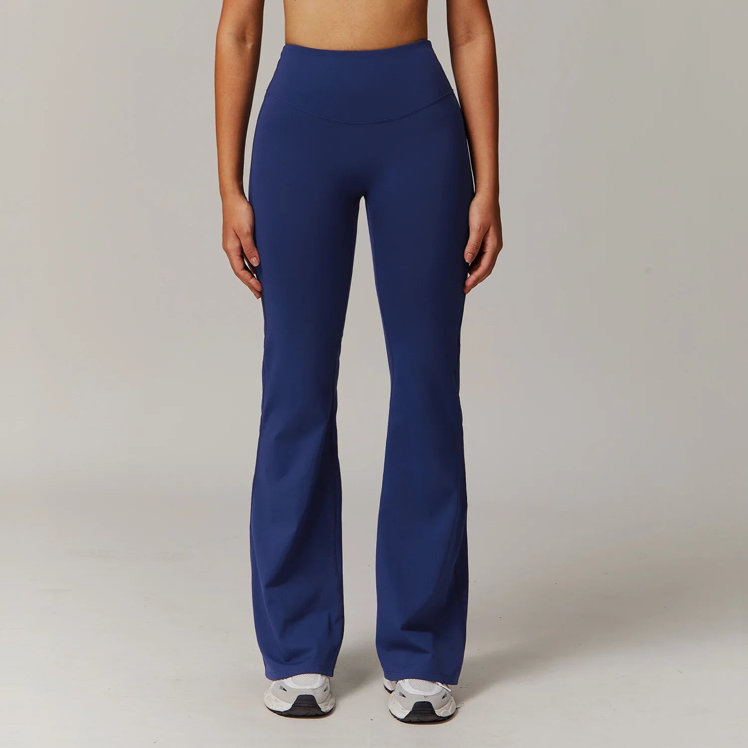High Waist Wide Leg Pants Leggings Women Tights Fitness Bell-bottoms Yoga Elastic Leggings Push Up Gym Workout Flared Pants