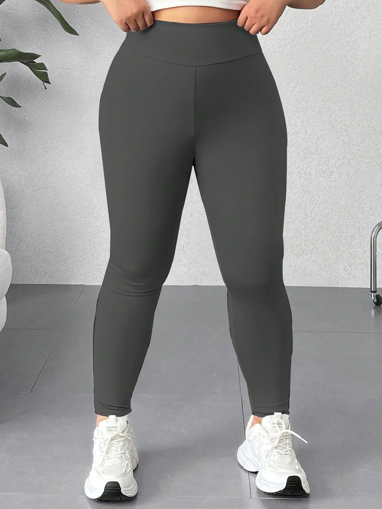Plus Size Fat Extra Large Size Hot selling Fleece Tight and Warm Pants Winter Lamb Fleece Thick Elastic Bottom Pants for Women