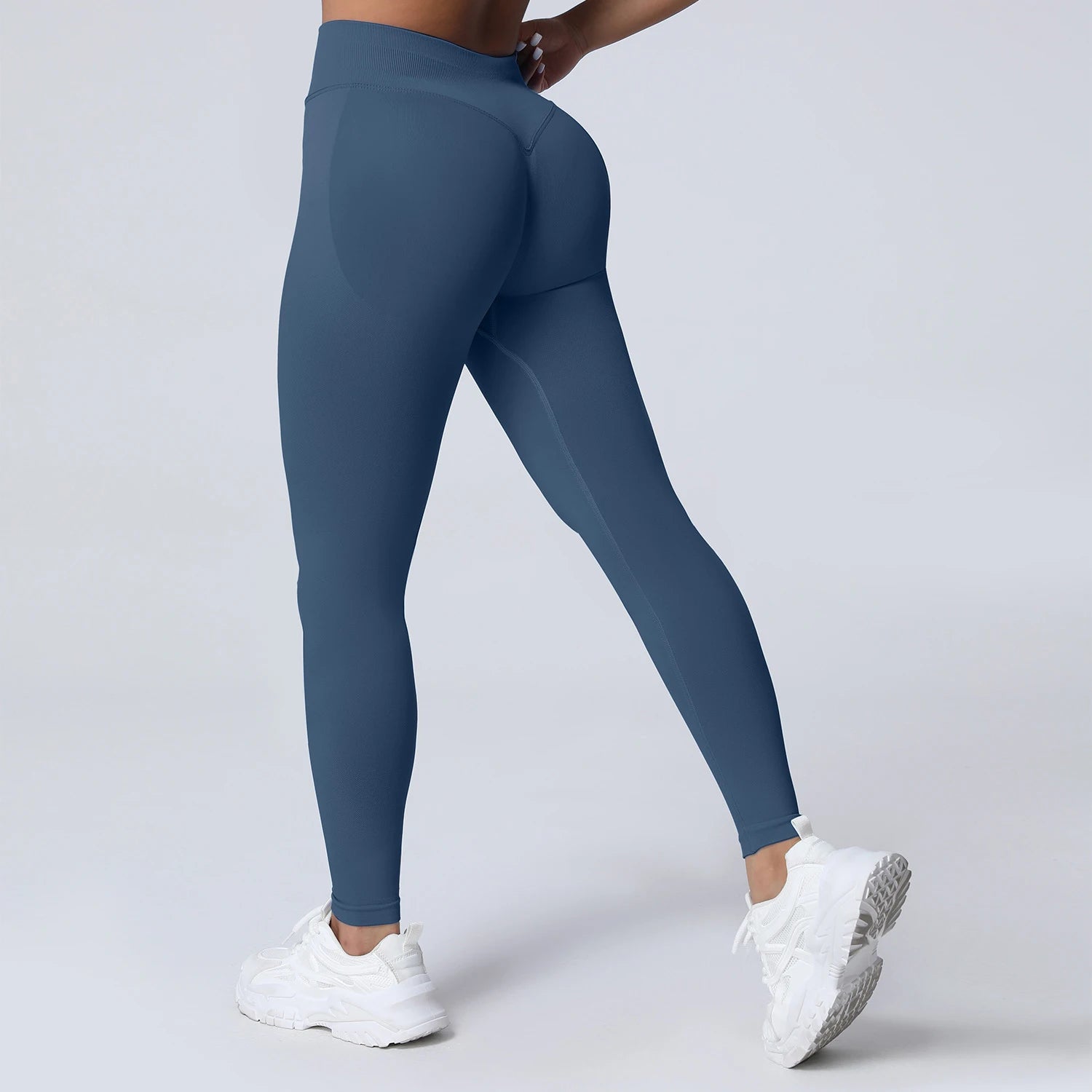 STOUREG NO LOGO Women Yoga Tights Low Waisted Scrunch Bum Joggers Fitness Biker Pants Workout Running Seamless Leggings