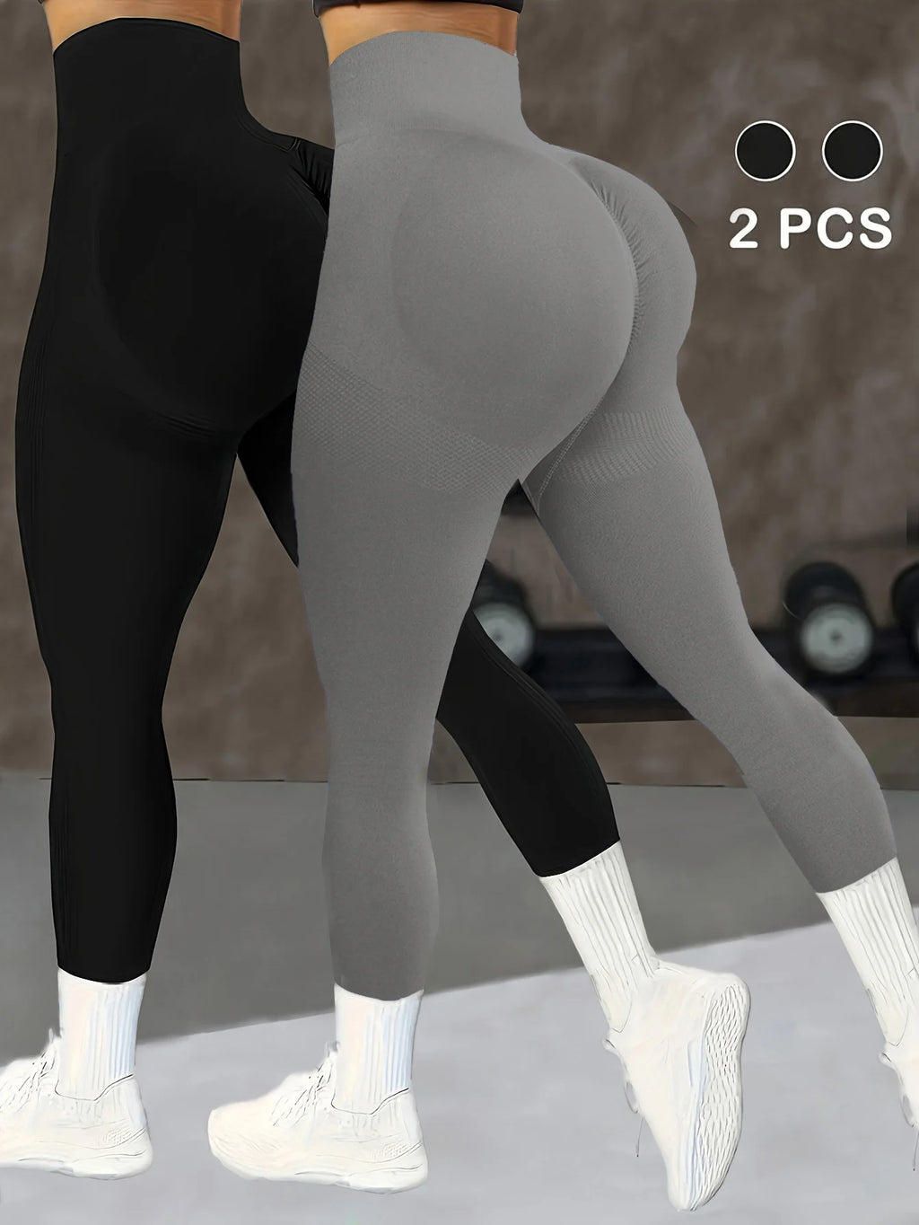 CZGUKE High Waist Yoga Pants for Women - Tummy Control Leggings Stretchy Soft Workout Running Pants Comfortable Gym Sports Pants