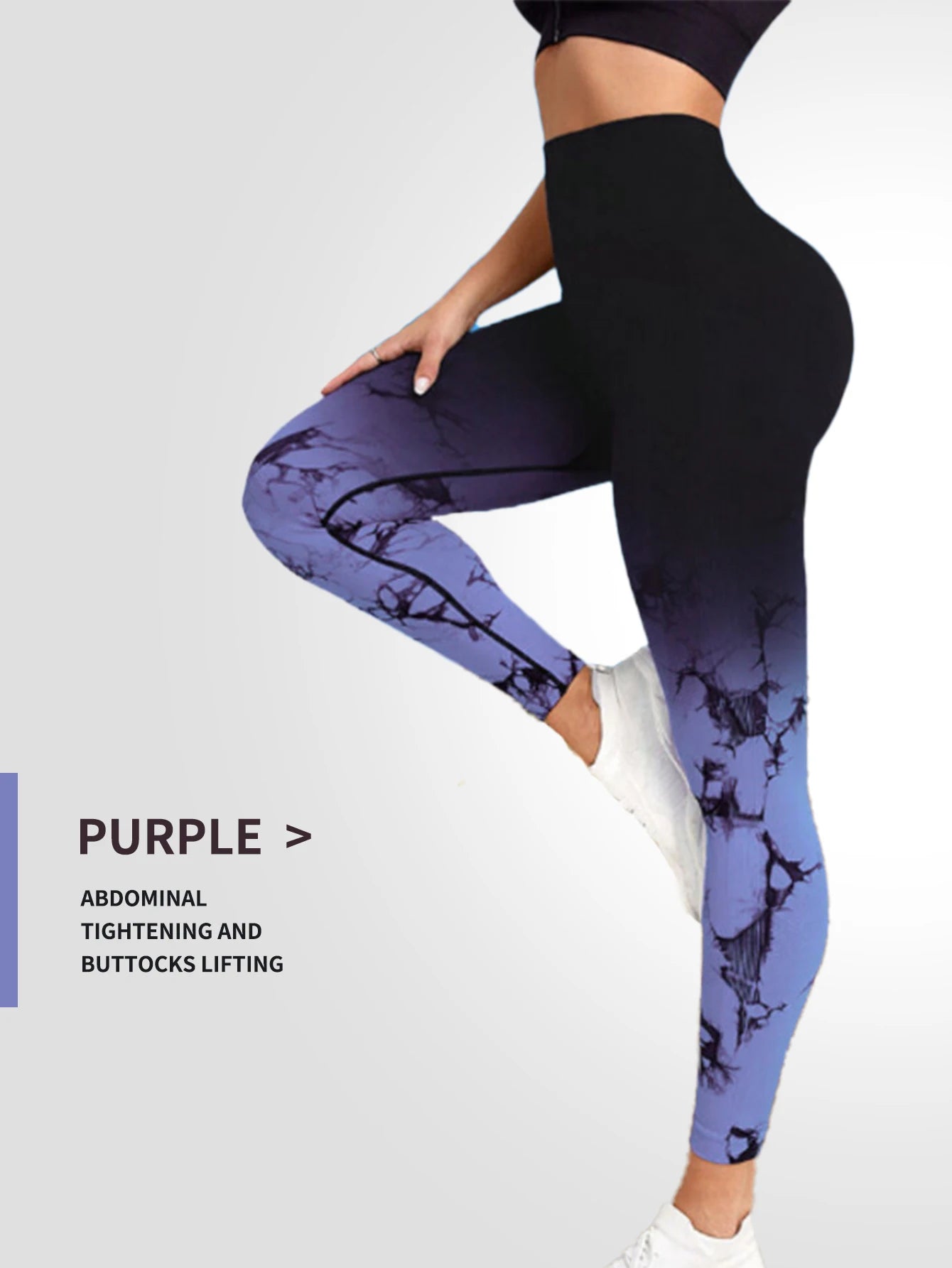 CZGUKE New Tie Dye Yoga Pants Sport Leggings Women Seamless High Waist Push Up Woman Tights Fitness Workout Leggins Gym Clothing