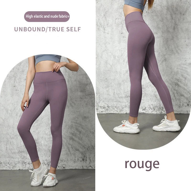 New Yoga Leggings Women Fitness Leggings Running Cycling Pants Breathable Sports Leggings High Waist Summer Workout Gym Clothing