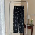 Y2K Hello Kitty pajamas anime women's pajamas Cartoon Fashion Home Sleepwear Trousers Leisure Home Clothing Winter Trouser