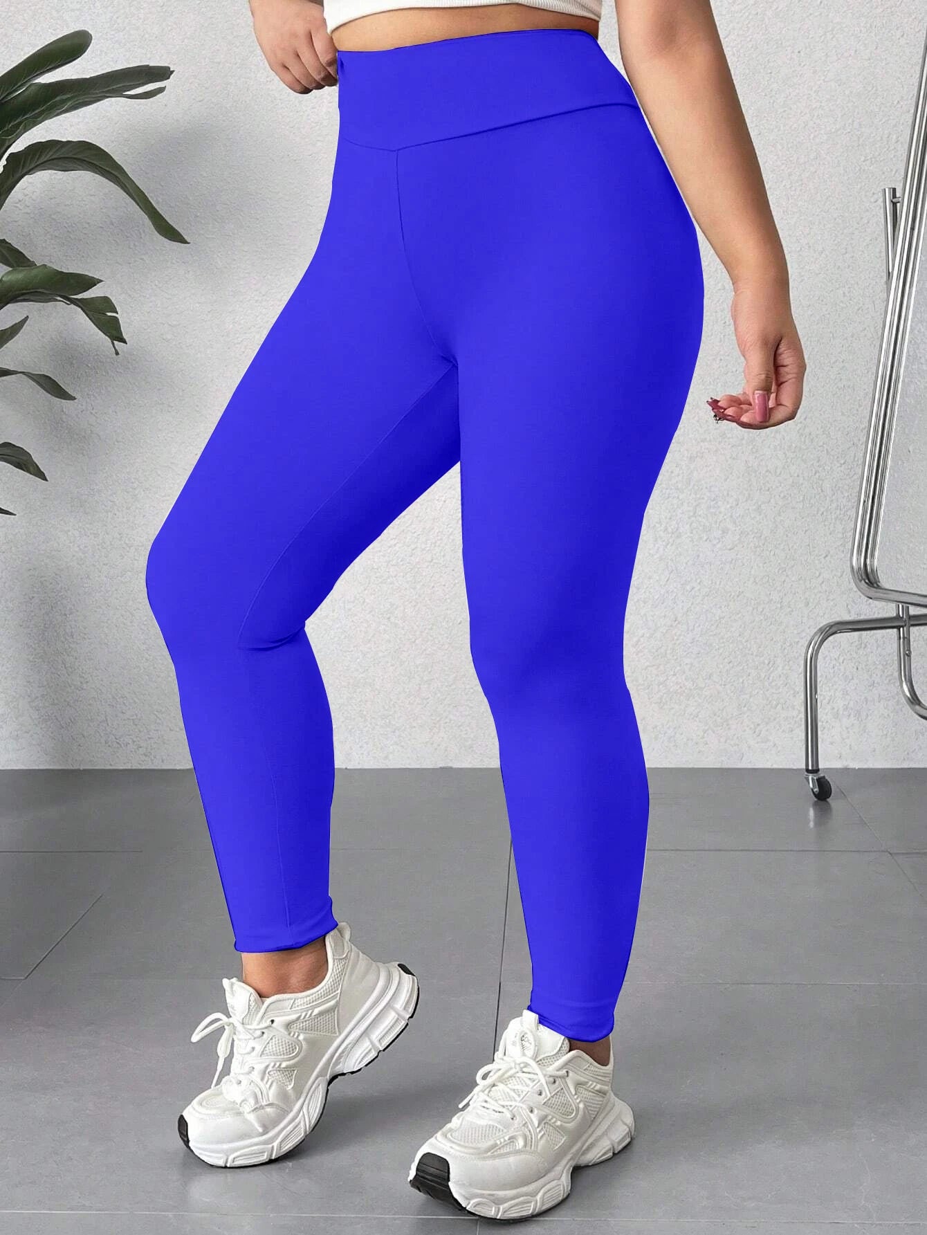 Plus Size Fat Extra Large Size Hot selling Fleece Tight and Warm Pants Winter Lamb Fleece Thick Elastic Bottom Pants for Women