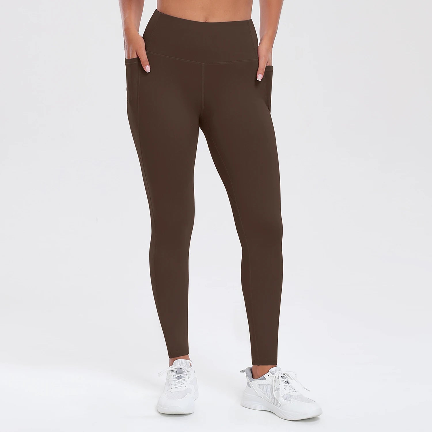 Women Leggings with Pocket Gym Workout Running Tights Stretchy Yoga Fitness Skinny Pants  Butt Liftting Sports Leggings