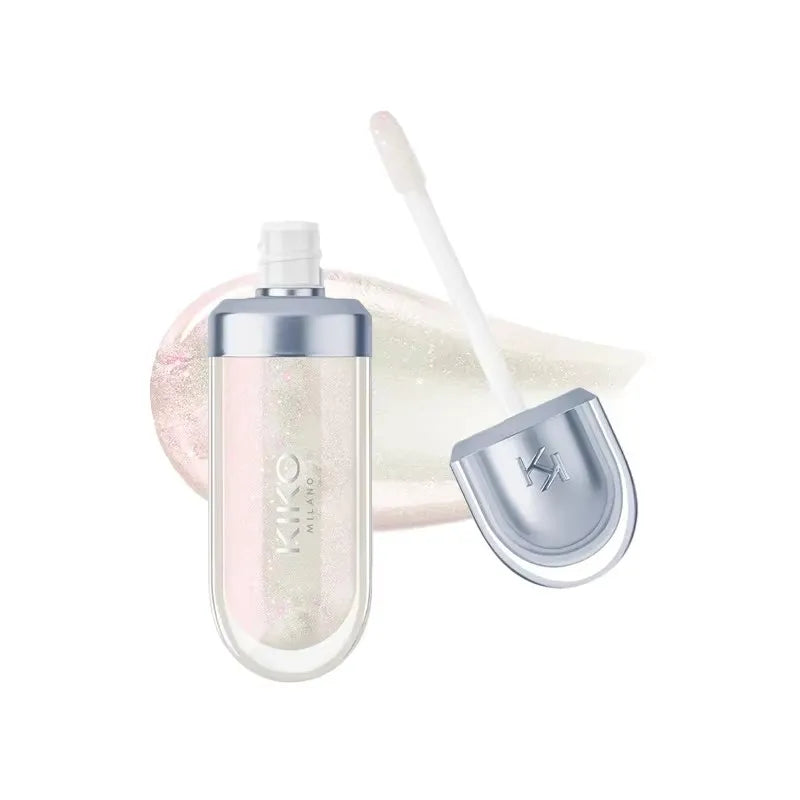 Hot Kiko Double Headed Lipstick Transparent Mirror Lip Gloss Non Fading Oil Sexy Rich Lip Gloss Milk Tea Bean Paste Naked Makeup