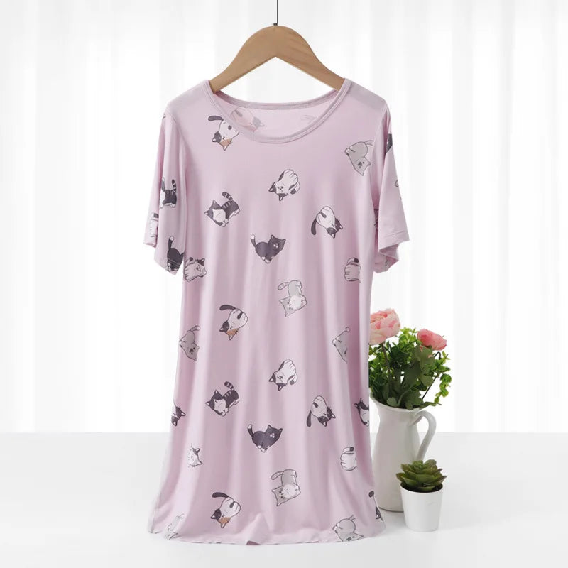 Cotton Toddler Girls Princess Night Dress Long Sleeve Children's Nightgowns Teens Nightdress New Spring Kids Pyjamas Sleepwear