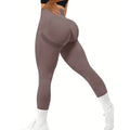 High Waist Yoga Leggings Women Seamless Knit Pants Gym Piltates Trainning Sexy Hip Liftting Stretchy Skiiny Sports Leggings