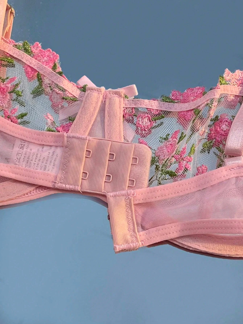 Sweety Women Floral Embroidery Bra And Briefs Set Hollow Sleepwear Underwear Ultrathin Lace Transparent Babydoll Cute No-pad Bow