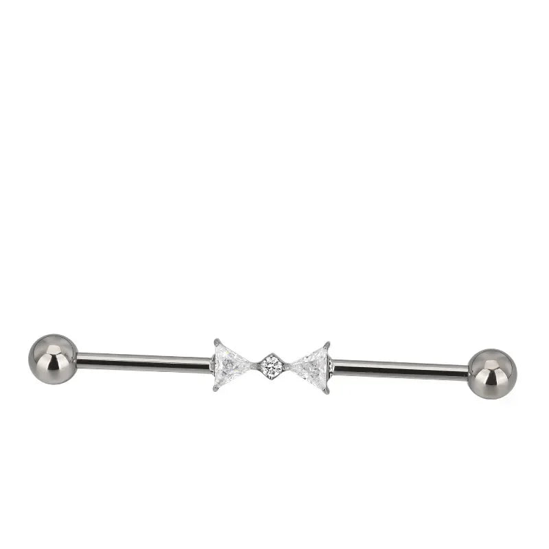 ASTM F136 Titanium PIERC Multiple Models Industrial Barbells Stone Ear Rod Helix Stud Cartilage Straight Bar Piercing Jewelry