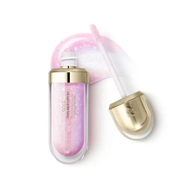 2026 KIKO Latest 3D Liquid Lip Plumper Glaze Transparent Lip Gloss Mirror Lipstick Nourishing Glossy Full Lips Not Fading Makeup