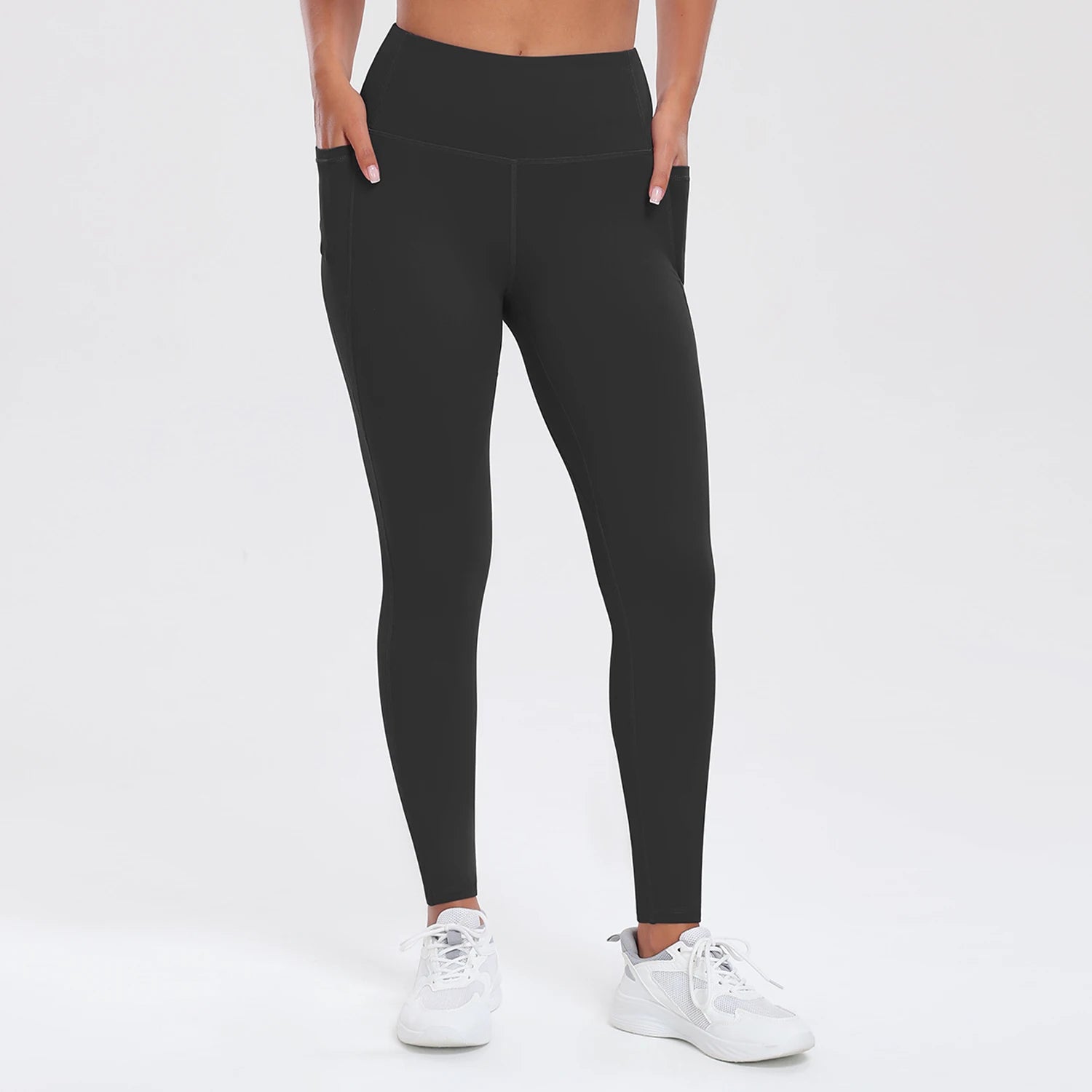 Women Leggings with Pocket Gym Workout Running Tights Stretchy Yoga Fitness Skinny Pants  Butt Liftting Sports Leggings