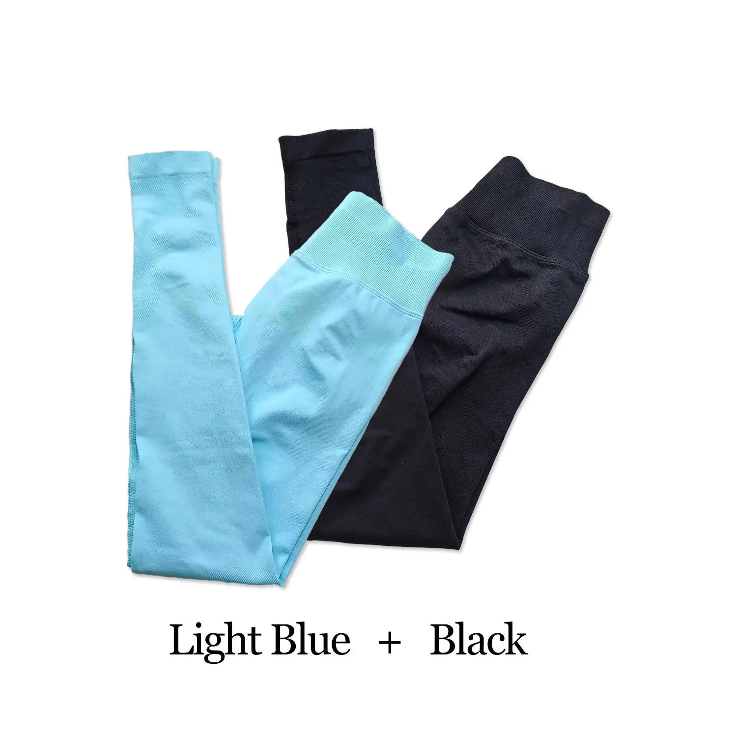 NCLAGEN Gym Seamless Leggings Woman 2PCS Low Rise Scrunch Booty Sports Tights Workout Clothes Push-up Fitness Pilates Yoga Pants